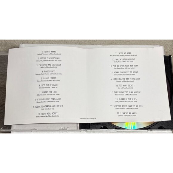 Patsy Cline CD Album Today Tomorrow And Forever 20 Tracks - Picture 5 of 5